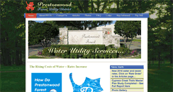 Desktop Screenshot of prestonwoodforestud.org